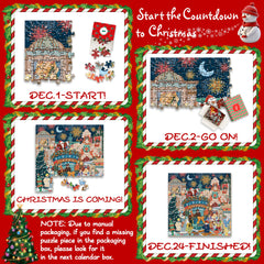 Grove Heiligabend Puzzle 1000 Stücke