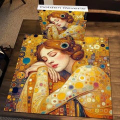 Goldenes Träumerei Jigsaw Puzzle 1000 Stücke