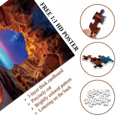 Luminous Cavern Jigsaw Puzzle 1000 Pieces