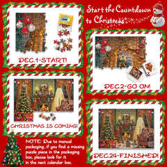 Calendario de Adviento de Nochebuena Pielzle 1000 piezas