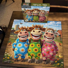 Happy Farm Friends Jigsaw Puzzle 1000 Pieces