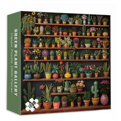 Green Plant Gallery Jigsaw Puzzle 1000 Pieces