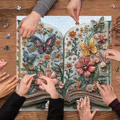 Blooming Pages Jigsaw Puzzles 1000 Pieces