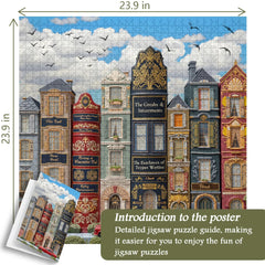 Literary Town Jigsaw Puzzle 1000 Pieces