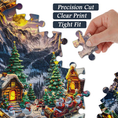 Christmas Valley Jigsaw Puzzle 1000 Pieces