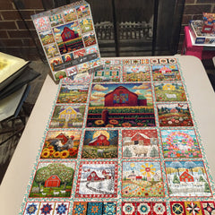 Farmyard Collage puzzle 1000 pièces