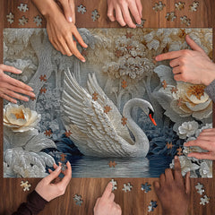 Swan Serenity Puzzle 1000 Teile