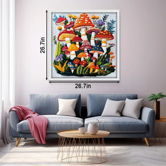 Mushroom Forest Jigsaw Puzzle 1000 Pieces