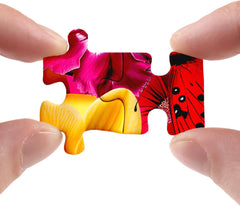 Regenbogen Blumen Schmetterling Jigsaw Rätsel 1000 Stücke