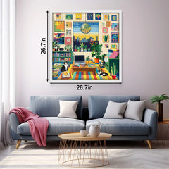 Colorful Room Jigsaw Puzzles 1000 Pieces