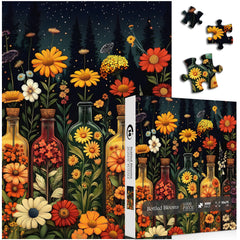 Flaschenblüten Jigsaw Puzzle 1000 Stücke