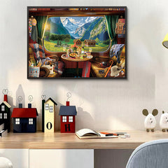 Gelassene Reise Puzzles 1000 Stücke