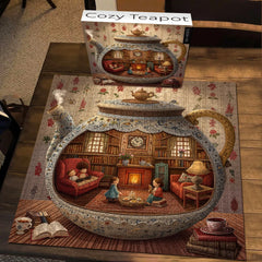 Cozy Teapot Jigsaw Puzzle 1000 Pieces