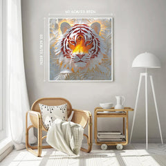 Paper tigre shadow puzzle puzzle 1000 pezzi