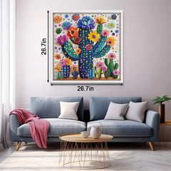 Color Cactus Jigsaw Puzzle 1000 Pieces