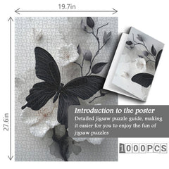 Puzzle con farfalla d'inchiostro, 1000 pezzi