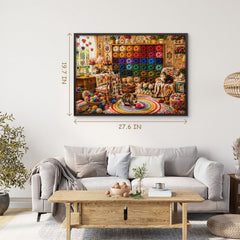 Yarn & Cats Haven Puzzle 1000 Teile