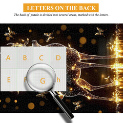 Deer of Light Jigsaw Puzzle 1000 Pieces