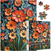 Radiant Blooms Jigsaw Puzzle 1000 Pieces