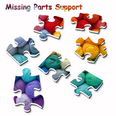 Regenbogengarn -Puzzle 1000 Stücke