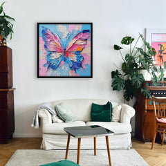 Puzzle de puzzle de beauté ailée colorée 1000 pièces