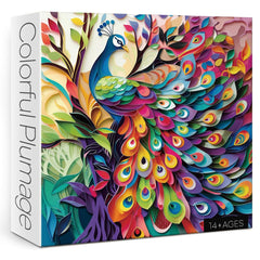 Colorful Plumage Jigsaw Puzzles 1000 Pieces