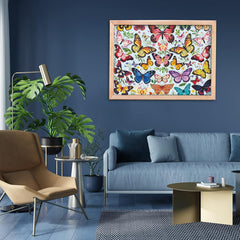 Butterfly caleidoscope rompecabezas 1000 piezas