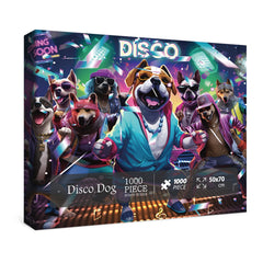 Disco Dog Jigsaw Puzzle 1000 pièces