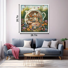 Gnome Teahouse Jigsaw Puzzle 1000 Pieces