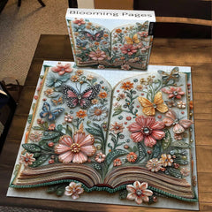 Blooming Pages Jigsaw Puzzles 1000 Pieces