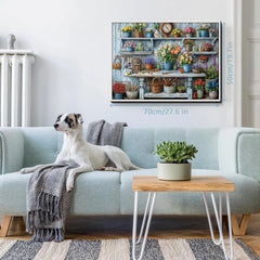 Flower Room Scene Jigsaw Puzzle 1000 Pieces