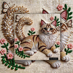 Puzzle Moustaches perlées 1000 pièces