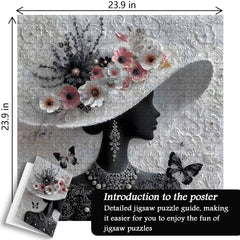 Floral Muse Jigsaw Puzzle 1000 Pieces