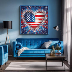 Patriot Heart Jigsaw Puzzle 1000 Pieces