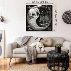 Elephant's Journey Jigsaw Puzzle 1000 Pieces