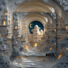 Paper City Art Jigsaw Puzzle 1000 Pieces