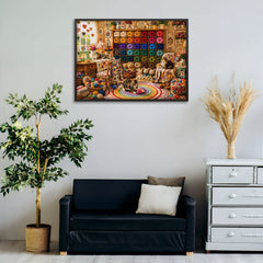 Yarn & Cats Haven Puzzle 1000 Teile