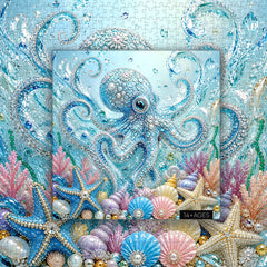 Jeweled Ocean Octopus Jigsaw Puzzle 1000 Pieces