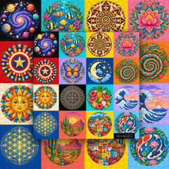 Circular Visions Jigsaw Puzzle 1000 pezzi