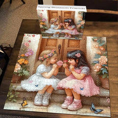 Spring Blossom Friends Jigsaw Puzzles 1000 Pieces