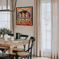 Squirrel's Herbst Geting Jigsaw Puzzle 1000 Stücke