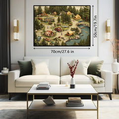 Camping Time Jigsaw Puzzle 1000 Pieces