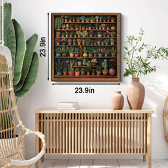 Green Plant Gallery Jigsaw Puzzle 1000 Pieces