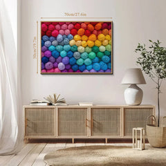 Regenbogengarn -Puzzle 1000 Stücke