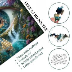 Puzzle Mirada de la Naturaleza 1000 Piezas