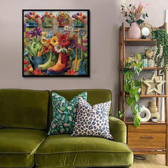 Gartenstiefel Puzzle 1000 Stücke