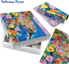 Colorful Cinque Terre Jigsaw Puzzle 1000 Pieces