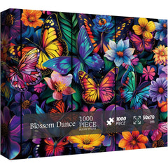 Flower Butterfly Jigsaw Puzzle 1000 Pieces