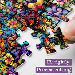 Schmetterlingsgartenpuzzles 1000 Stücke