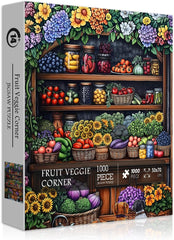 Fruit Veggie Corner Jigsaw Puzzle 1000 Pieces